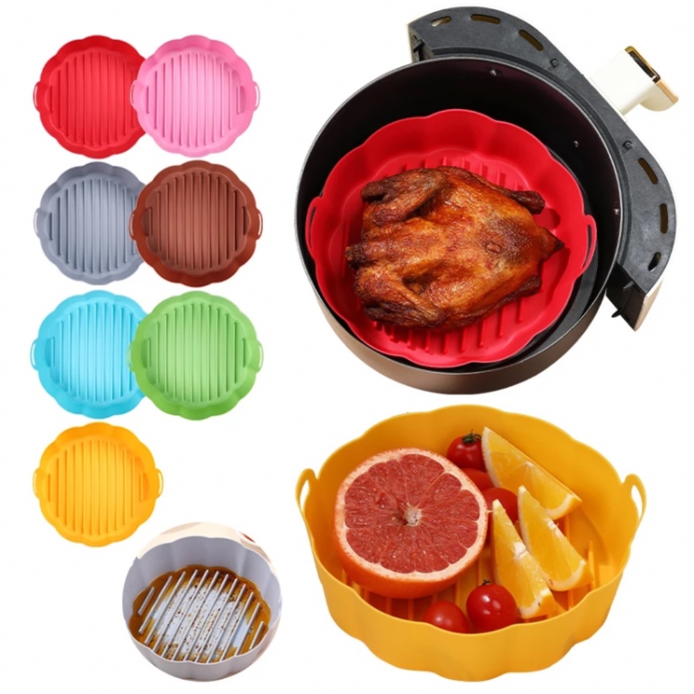 Factory wholesale 6.5/7.5inches Sustainable Nonstick Air fryer Pot liners Baking